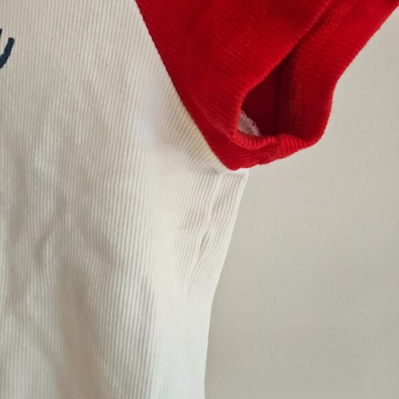 Jagger & Stone Mini Crop Baseball Tee - Picture 3 of 5